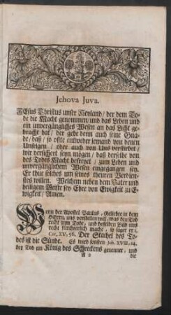 [Gedächtniß-Predigt]