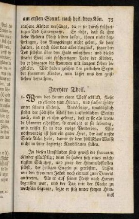 75-80, Zweyter Theil; Schluß