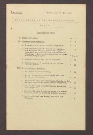 Lageberichte des Reichskommissars für Überwachung der öffentlichen Ordnung, Nr. 87