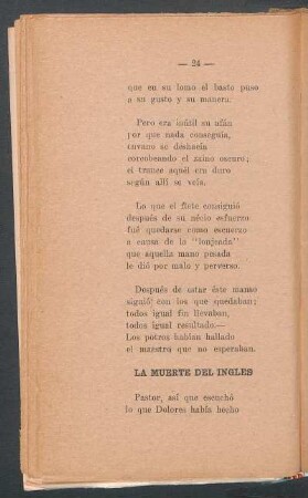 La muerte del inglés
