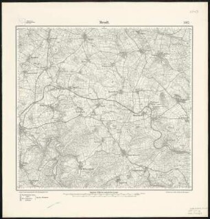 Meßtischblatt 3217 : Meudt, 1907 : Meudt. - Aufn. 1905. - 1:25000. - [Berlin]: Kgl. Preuss. Landesaufnahme, 1907. - 1 Kt.