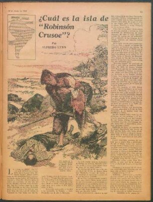 ¿Cuál es la isla de "Robinsón Crusoe"?