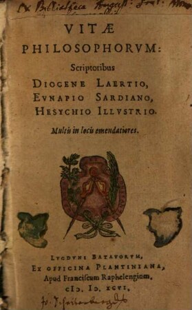 Vitae philosophorum
