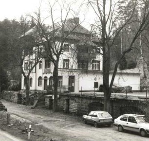 Bad Schandau, Zahnsgrund 5. Erholungsheim Schrammsteinbaude (1900/1905)