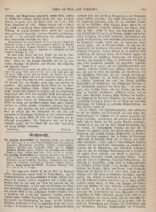 857-860 Kirchenrecht