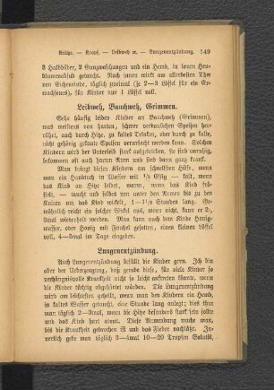 Leibweh, Bauchweh, Grimmen.