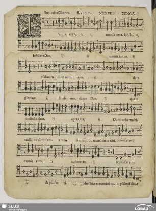 XXXVIII. Jubilate Deo omnis terra
