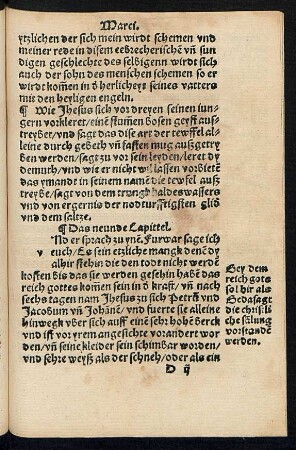 Das neunde Capittel.