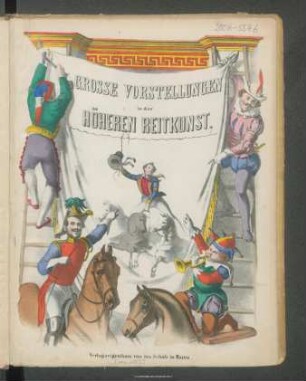 Grosse Vorstellungen in der höheren Reitkunst