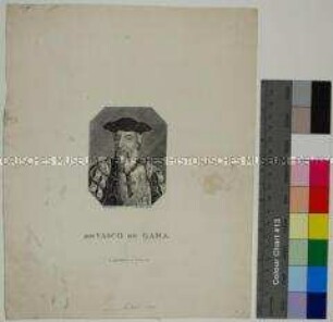 Porträt des portugiesischen Seefahrers Vasco da Gama