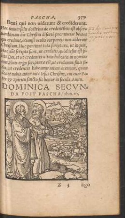 Dominica Secunda Post Pascha ...