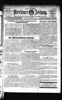 Viersener Zeitung : aelteste Zeitung des Dreistädtegebietes, verbunden mit der "Wacht" in Dülken und Süchteln