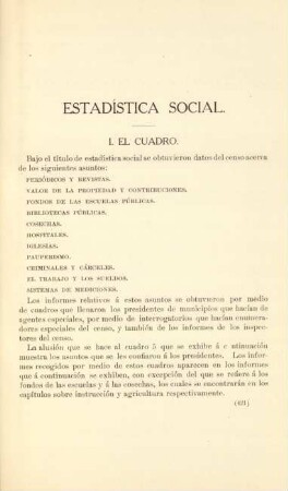 I. El cuadro