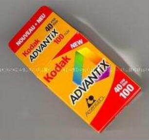 Kodak-Advantix-100 Film, Verpackung