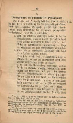 5. Zwangsmittel bei Ausübung der Polizeigewalt