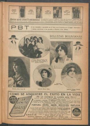 Bellezas bolivianas - [Ilustración]