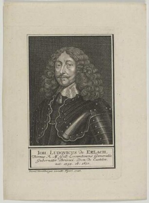 Bildnis des Ioh: Ludovicus de Erlach