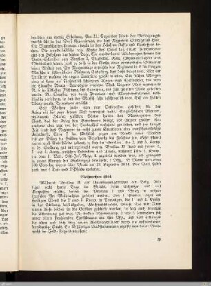 Weihnachten 1914