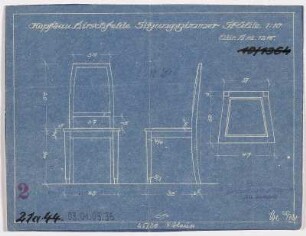 Sitzungszimmer, Stühle