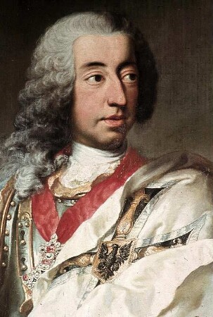 Kurfürst Clemens August als Hochmeister des Deutschen Ritterordens