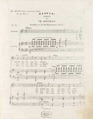 Herein! : op. 23 no. 1