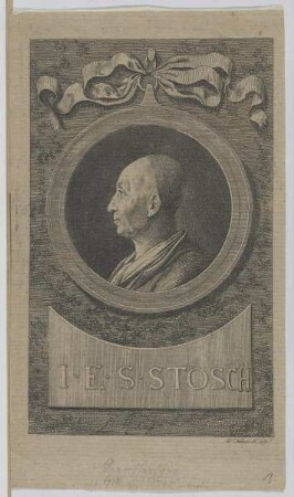 Bildnis des I. E. S. Stosch
