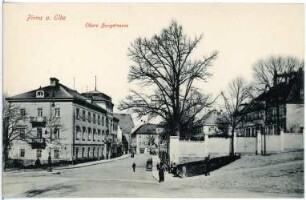Pirna. Obere Burgstraße