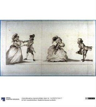 A long Minuett as danced at Bath