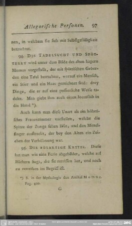 95. Die bösartige Kritik