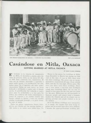 Casándose en Mitla, Oaxaca