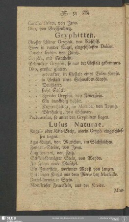 Lusus Naturae