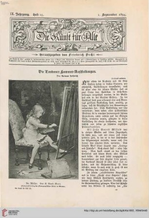 Die Londoner Sommer-Ausstellung, [1]