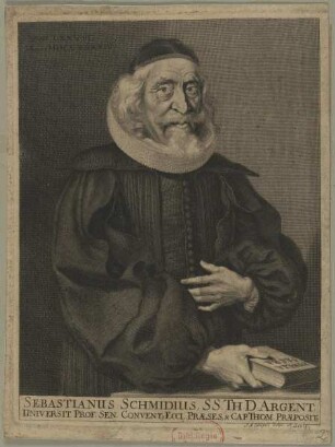 Bildnis des Sebastianus Schmidius