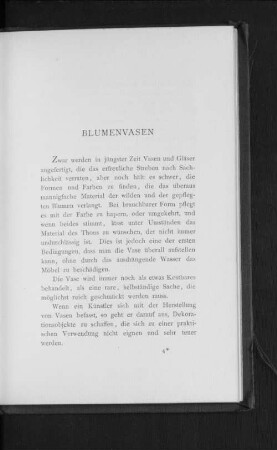 Blumenvasen