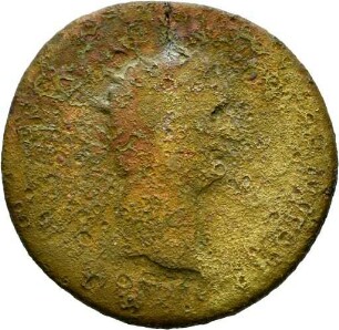 Dupondius des Domitian aus Bad Cannstatt