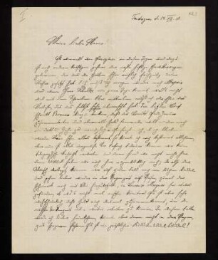 Brief an Mama, 14.12.1910, Tendaguru