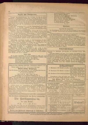Bezirks- und Zweigvereine