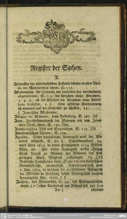 Register der Sachen