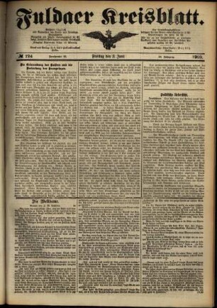 Ausgabe vom Freitag, den 03. Juni 1910.