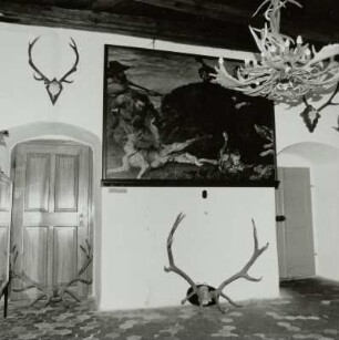 Vitrine "Jagd im Feudalismus"