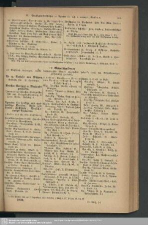 IV. Berufsklassen und Gewerbebetriebe : IV. Gewerbtreibende
