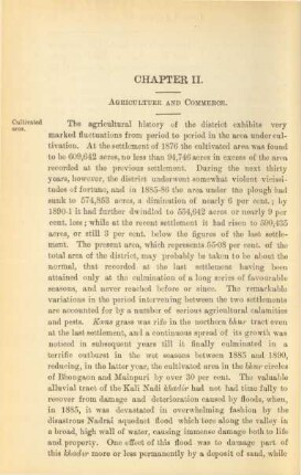 Chapter II. Agriculture and commerce