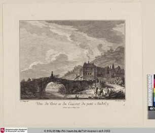 Vue du Pont e du Convent du petit Andely