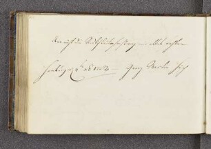 Georg Martin Hösch. – Hamburg, 04.10.1782