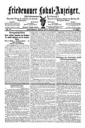 Nr. 274, 23.11.1914