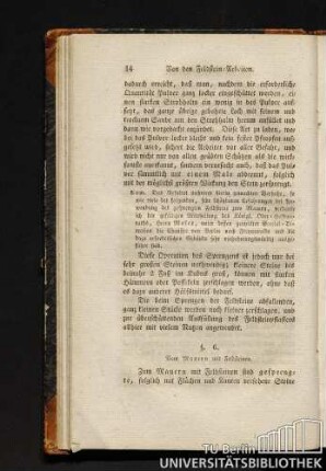 § 6 Vom Mauern mit Feldsteinen