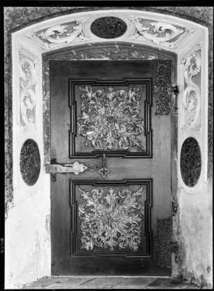 Salem Schloss Salem Konventsgebäude Sommerrefektorium Innenansicht Portal