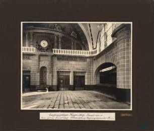 Bahnhof, Hagen: Innenansicht Schalterhalle