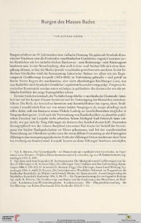 Burgen des Hauses Baden
