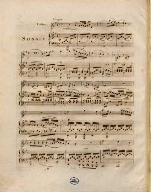 Trois grandes sonates : pour le piano-forte avec accompag.nt de violon obligé, violoncelle ou basson ; op. 69